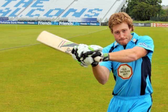 Martin Guptill. Derbyshire CCC.