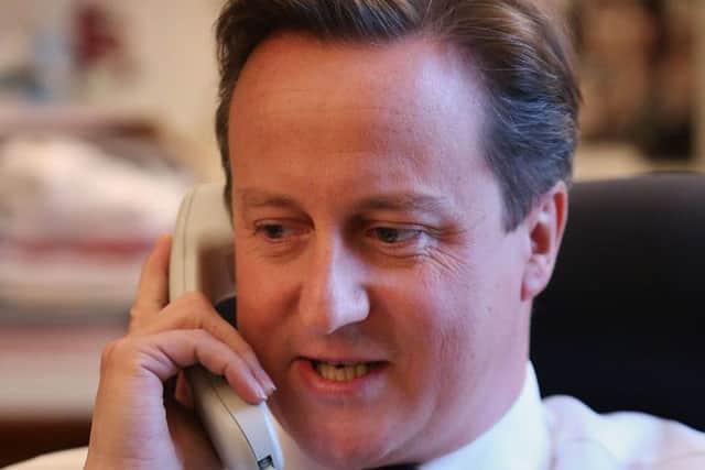 Prime Minister David Cameron. Pic: Peter Macdiarmid/PA Wire