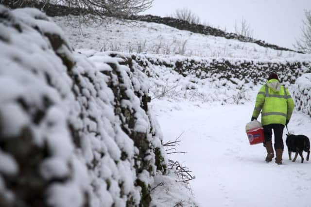 Snow is forecast in the next 24 hours