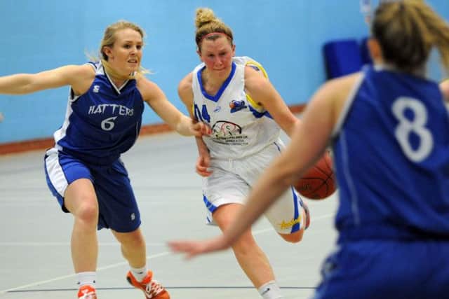 Mansfield Giants ladies v Sheffield Hallam.