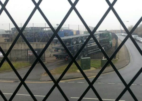 Residents say the old Mansfield Brewery site has tuned into a lorry park and made their lives a misery