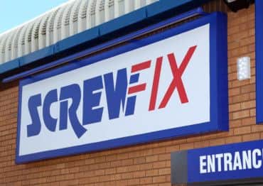 Trade store Screwfix.