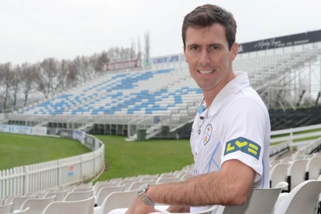 Derbyshire Cricket captain Wayne Madsen