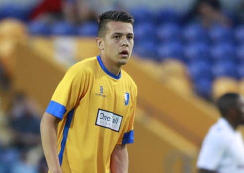 Mansfield Town Jack Thomas -Pic by: Richard Parkes