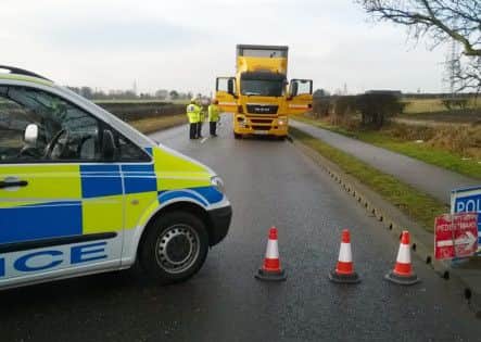 Kirkby road accident at A611 Coxmoor road.