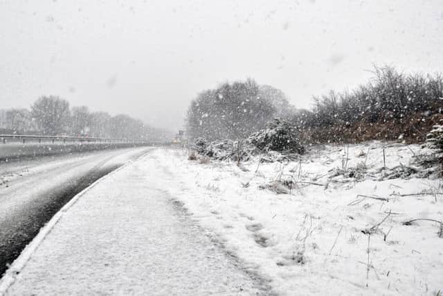 Snow is set to hit Notts on Sunday 1st March