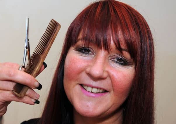 Kirkby hairdresser, Brenda Hayes of the Scissors Hair and Beauty Salon on Kingsway