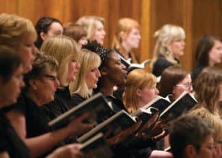 The armed man, Karl Jenkins performance  organised and conducted by Matthew Hopkins - Music @ ntu