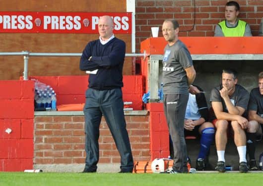 Alfreton boss Nicky Law.