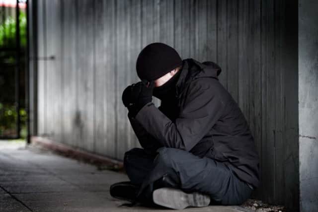 Homeless person