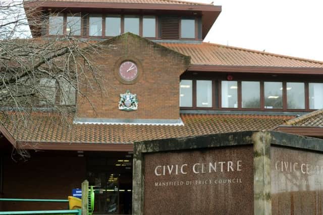 Mansfield Civic Centre.