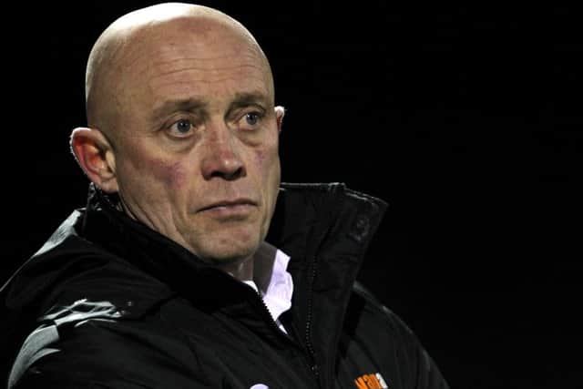 Alfreton Town v Gateshead
English League Football - Vanarama Conference
Impact Arena, Alfreton, England.
2nd December 2014
Alfreton Town Manager Nicky Law.
Picture by Dan Westwell (PLEASE BYLINE)
dan.westwell@btinternet.com
07793 733140