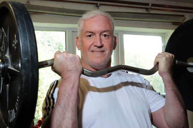 Simon Bennett, British Powerlifting champion.