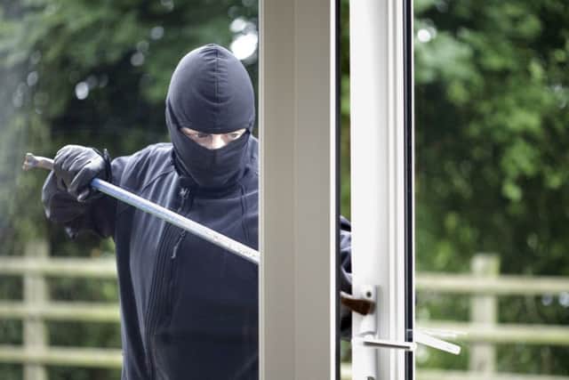 BEWARE! -- burglaries increase in better weather, say police.
