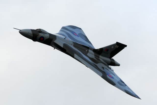 XH558 Vulcan on flight for a Cold War Tour around the country. Picture: Andrew Roe