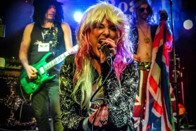 The Hair Rock Experience at The Diamond, Sutton in Ashfield on Friday, May 7.