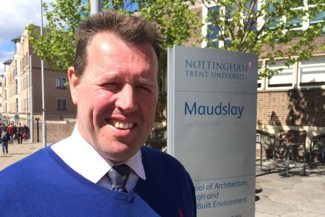 Mark Spencer at Nottingham Trent University.