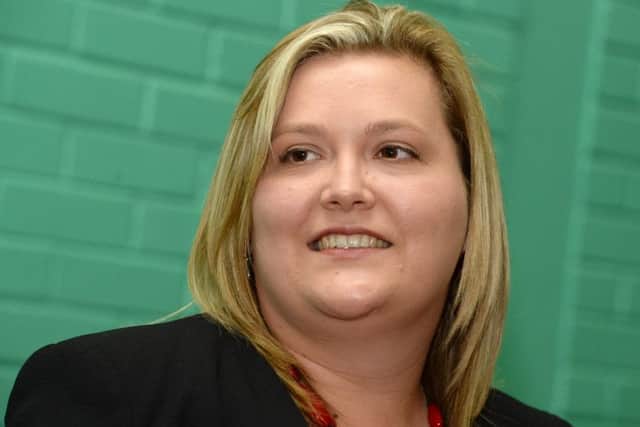Sherwood and District General Election count and results at the Dukeries Leisure Centre, Boughton. Labour candidate Leonie Mathers