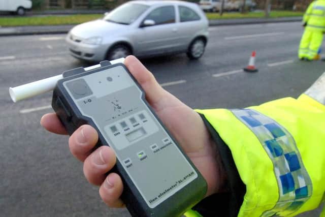 Roadside breath test