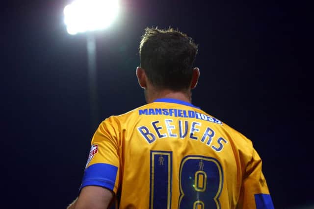 Mansfield Town's Lee Beevers.