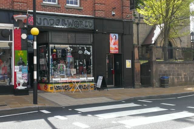 Underworld on Church Street Mansfield backs new legal highs laws announc3ed in the Queen's Speech.