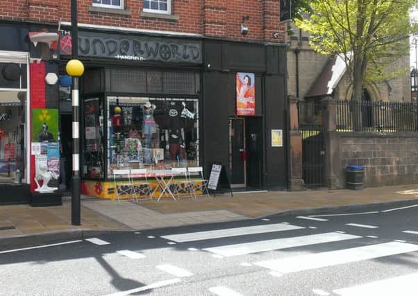 Underworld on Church Street Mansfield backs new legal highs laws announc3ed in the Queen's Speech.