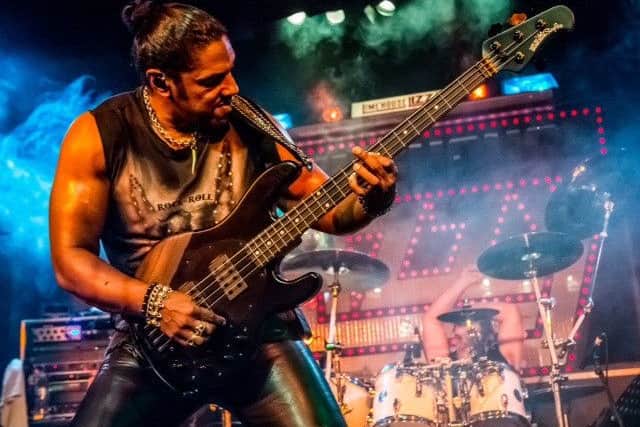 Limehouse Lizzy playing at The Diamond, Sutton-in-Ashfield.