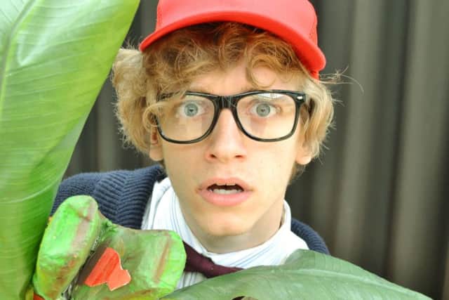 Matthew Parker plays the lead role of Seymour in Chesterfield College's production of Little Shop of Horrors on June 23 and 24.