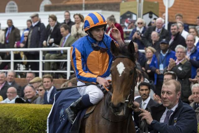 MOORE THE MERRIER -- Investec Oaks favourite Legatissimo, with Ryan Moore up, after winning the Qipco 1,000 Guineas at Newmarket last month (PHOTO BY: Julian Herbert/PA Wire).