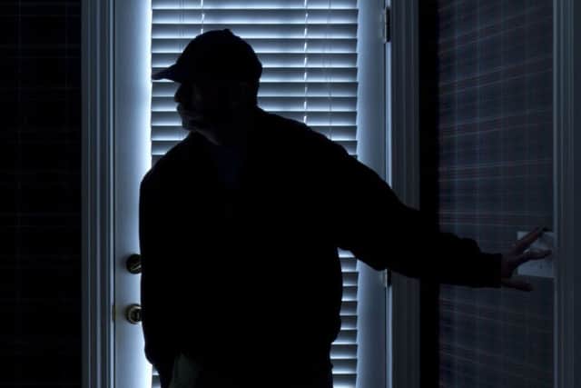 A home break in during the darker nights through a back door
