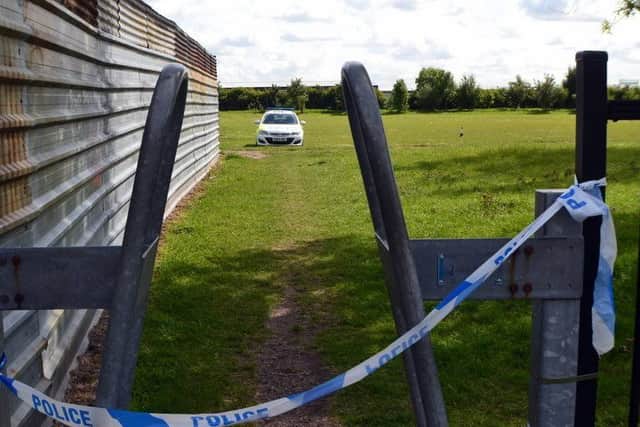 Scene of an attack reported to us near the Model Village, Shirebrook, on Sunday June 7.