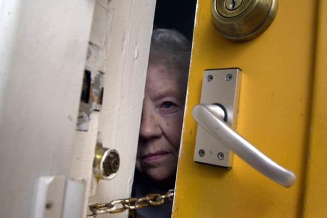 Police have given advice over bogus callers.