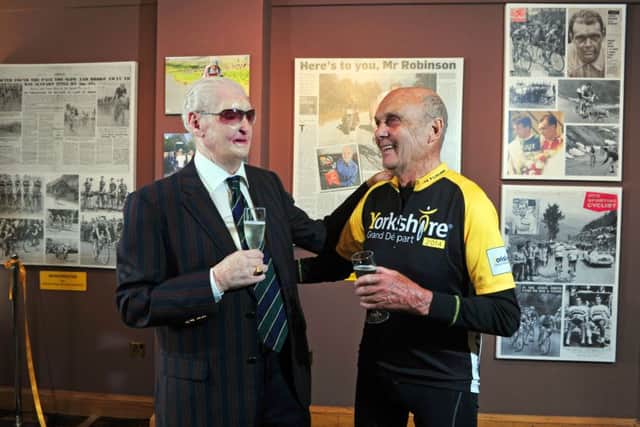 Peter Proctor Motor Racing Cycling veteran Brian Robinson launches Skipton exhibition