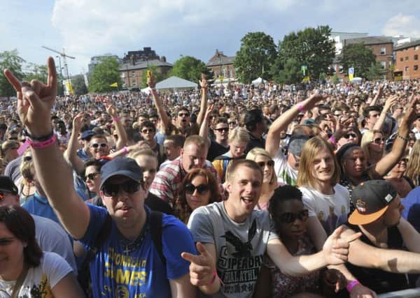 Crowd go wild at last years Tramlines