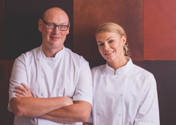 Steve Smith, Head Chef and Ellen de Jager, Head Pastry Chef at Bohemia Bar and Restaurant.