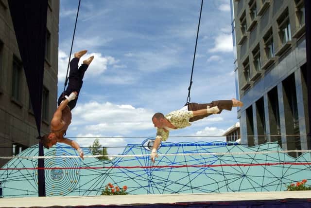 WIRED FOR DANCE -- spectacular aerial show will be a highlight.