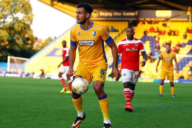 Mansfield Town's Ryan Tafazolli. Picture by Dan Westwell.