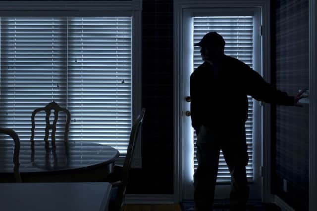 A home break in during the darker nights through a back door
