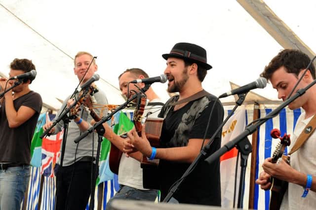 Stainsby Festival.
Apple of My Eye on the Hat Block Stage.