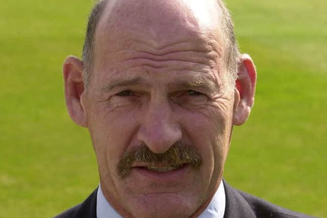 Clive Rice, pictured in 2002, played for Notts for 12 years.