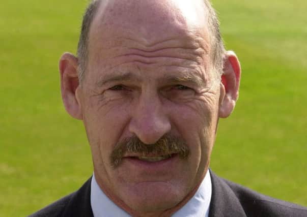 Clive Rice, pictured in 2002, played for Notts for 12 years.