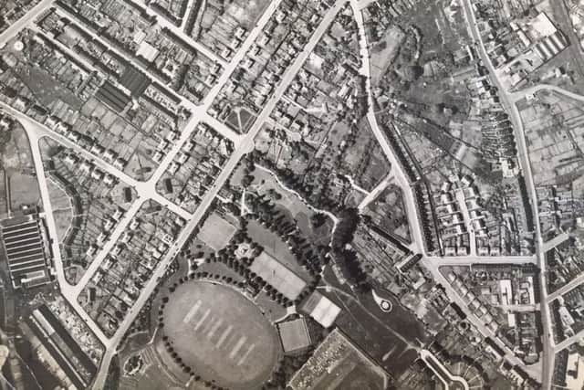 aerial pic hucknall 1952