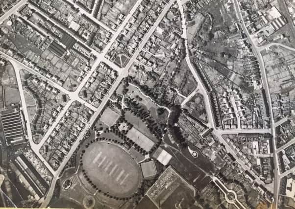 aerial pic hucknall 1952