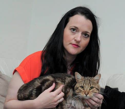A Cat called Tony, belonging to Jill Walker of Mansfield Woodhouse, which was shot with an Air Rifle, has had to have a front leg amputated.