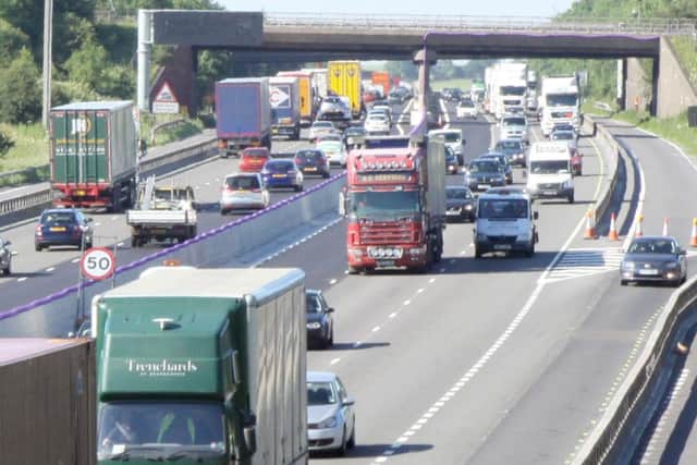 Motorway roadworks are planned across the region.