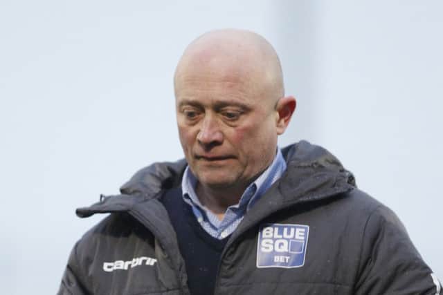 Nicky Law, manager of Alfreton Town