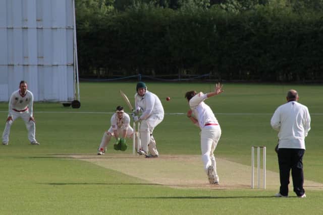 Richard Keightley in action for Roses against Welbeck II