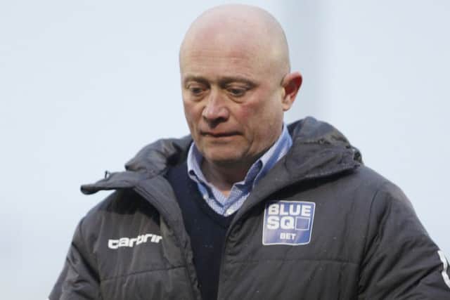 Nicky Law, manager of Alfreton Town
