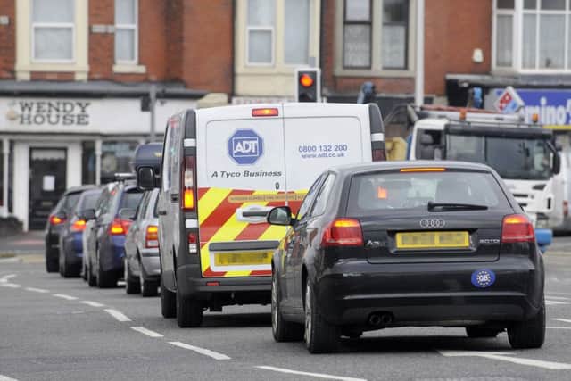 Steve Canavan drives through Waterloo Road, which has been named as one of the slowest commuter routes in Lancashire.