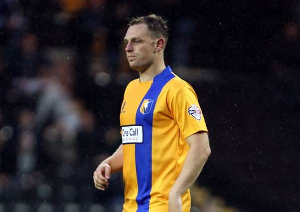 Notts County v Mansfield Town
English League Football - Sky Bet League Two
Meadow Lane Stadium, Nottingham, England.
14th August 2015

Mansfield Town's Adam Chapman

Picture by Dan Westwell (PLEASE BYLINE)

dan.westwell@btinternet.com
07793 733140